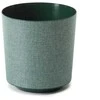 Vazonas LAMELA Gama Textil 25,4x26,9cm 10.5L Žalia