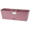 Vazonas LIBERTY lovelis su vand. rez. 9 L 50x18x16 cm ruda sp. 87569 STEFANPLAST