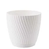 FORM PLASTIC Vazonas MIKA 13cm Baltas