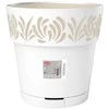 Vazonas OPERA GAIA su vand. rez. 11,8 L D30xH29 cm balta sp. 88600 STEFANPLAST