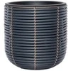 Home4You Vazonas pintas D27xh28cm, melsvai juoda