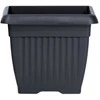 Bikuva.lt Vazonas TERRA 25,2 L 370x370x300 mm antracito sp. Prosperplast