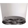 Prosperplast Vazono padėklas MOBILE PLATFORM ROUND, su ratukais, juodos sp., 39 x 4,5 cm