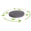 Prosperplast Vazono padėklas MOBILE PLATFORM ROUND, su ratukais, juodos sp., 39 x 4,5 cm