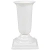 FORM PLASTIC Vaza Dama D13cm/H26.7cm balta