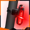 Vedor Įkraunamas USB LED galinis dviračio žibintas, skirtas stipriam dviračio apšvietimui