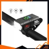 Vedor LED dviračio žibintas labai galingas, vandeniui atsparus įkraunamas USB + nemokamas galinis