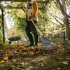 Vėduoklinis grėblys FISKARS SOLID WOOD, 20 dantų, 43 cm, lapams