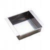 Veganiškas tofu sūrio presas, nerūdijančio plieno, vadovas 15 cm x 15 cm x 4,5 cm