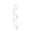 Vėjo varpeliai 4Living 90cm balti/laumžirgiai