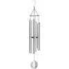 Vėjo varpeliai NATURE'S MELODY H116 cm, sidabro