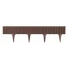 Prosperplast Dekoratyvinė tvorelė L390cm H18.6cm/5vnt. plastikinė/tamsiai ruda