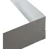 Vejos krašto juosta L119.5cm H13cm/4vnt. plieninė/žalia