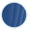 Veliūrinė kėdė svetainei Glamour Navy Mėlyna Juodas Gold Legs K446 Halmar