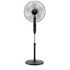 Ventiliatorius ETA | Naos Fan | ETA260790000 | Stand Fan | 50 W | Diameter 43 cm | Greičių skaičius 4 | Oscillation | Remote control | Juodas