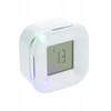 Vergionic Laikrodis BUDZIK TERMOMETR DATA ŚWIECI OBRÓĆ LED