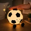 Verk Group Lampka led piłka nożna silikonowa minkšta kolorowa usb rgb dotykowa timer
