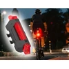 Verk Group Lampka rowerowa led komplektas tył przód usb na rower