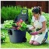Bikuva.lt Vežimėlis sodo plastikinis 59,5x53x88,5 cm 50 l 76211 Italija STEFANPLAST (6)