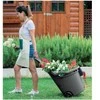 Bikuva.lt Vežimėlis sodo plastikinis 59,5x53x88,5 cm 50 l 76211 Italija STEFANPLAST (6)