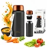 Vialli Design pietų termosas Fuori, 750 ml, juodas/auksinis