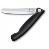 Victorinox Swiss Classic Folding Picnic Peilis, Juodas