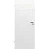 Vidaus durų varčia Trim, baltos sp., mat., 744 x 2030 x 40 mm, dešinė