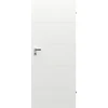 Vidaus durų varčia Trim, baltos sp., mat., 744 x 2030 x 40 mm, kairė