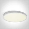 Lubinis šviestuvas Bikuvalt 50W LED vidaus plafonas, apvalus, baltas, 2800/3200/4000K, 62006D/W/V