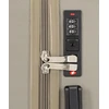 Vidutinio dydžio lagaminas PUCCINI Manchester ABS022B-6C (šampano spalvos)
