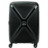 Vidutinio dydžio lagaminas SwissBags Cross-Box 67 cm juodas