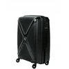 Vidutinio dydžio lagaminas SwissBags Cross-Box 67 cm juodas
