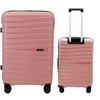 VIDUTINIS lagaminas PP POLYPROPYLENE TSA 4 RATAI 360° BAGAŽAS LANZARO ROSE GOLD