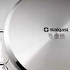 Vidutinis nerūdijančio plieno puodas su dangčiu, skersmuo 240 mm, 7,2 l STALGAST