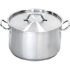Vidutinis nerūdijančio plieno puodas su dangčiu, skersmuo 240 mm, 7,2 l STALGAST