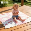 Anek Smily Play VIENRAGIS PUOTŲ KILIMAS Happy Kiddo lavinamoji dėlionė 90x90 cm 9 vnt.