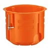 Simet Vienvietė pagilinta dėžutė į gipso kartoną Vilma, 68x58,5mm, 560 °C, IP20, oranžinės sp.