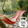 Vienvietis sodo hamakas su skersiniu, kelioninis, Xxl