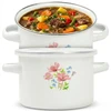 Viking EMALINIS PUODAS, AUKŠTAS, INDUKCINIS, DEKORUOTAS, 20cm, 4,5L, TISIUS JUNGTIS