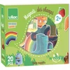 Dėlionė Vilac: magnesy DREWNIANE Łąka 20 vnt. 8039