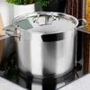 Vilde DIDELIS GASTRONOMINIS PLIENINIS PUODAS SU KEPIMO DANGIU 10L 26cm