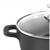 Vilde GRANITINIS PUODAS SU dangteliu, NELIPA, INDUKCIJAI, 20cm, 2,3L