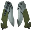 VILKS KNIFE Kišeninis peilis SURVIVAL Sulankstomas daugiafunkcis taktinis karinis SHARP PLIENAS