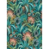 Viniliniai tapetai flizelino pagrindu GRANDECO ANTIGUA PALM ALL-OVER 170702, 0,53 x 10,05 m
