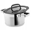 Indukcinis puodas su dangčiu Vinzer Moderno 50072, Ø18 cm, 2,3 l talpa