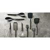 Silikoninis teptukas Vinzer 50206, juodas, 25,5 cm