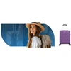 Vip Collection KALONAS LAMINAS RANKINĖ 55X37X20,5 CM RYANAIR WIZZAIR CAPRI VIOLET