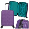 Vip Collection WALIZKA ŚREDNIA PODRÓŻNA NA KÓŁKACH TWARDA 24" POLIPROPYLEN CAPRI VIOLET