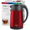 Virdulys BOSCH TWK3P424 DesignLine 1.7L Raudonas
