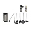 Kitchengo Bikuva.lt Virtuvės įrankių met/plast. rinkinys 5vnt. su dėklu